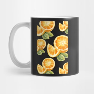 Orange fruit_pattern Mug